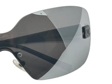 画像をギャラリービューアに読み込む, CHANEL シャネル リムレス サングラス アイウェア 4029 c.142/22 サイズ120 ココマーク ブラック 美品 中古 4b009751