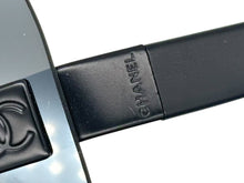 画像をギャラリービューアに読み込む, CHANEL シャネル リムレス サングラス アイウェア 4029 c.142/22 サイズ120 ココマーク ブラック 美品 中古 4b009751