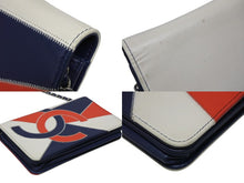 画像をギャラリービューアに読み込む, CHANEL シャネル チェーンショルダーウォレット 27番台 カーフスキン ココマーク フリンジ シルバー金具 美品 中古 4b009752