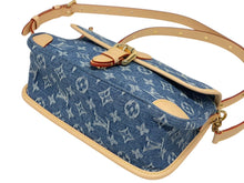 画像をギャラリービューアに読み込む, 新品未使用 LOUIS VUITTON ルイヴィトン バッグ ディアヌ ショルダーバッグ M13070 モノグラムデニム ブルー ゴールド金具 中古 4b009760