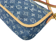画像をギャラリービューアに読み込む, 新品未使用 LOUIS VUITTON ルイヴィトン バッグ ディアヌ ショルダーバッグ M13070 モノグラムデニム ブルー ゴールド金具 中古 4b009760