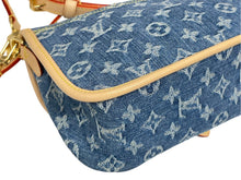 画像をギャラリービューアに読み込む, 新品未使用 LOUIS VUITTON ルイヴィトン バッグ ディアヌ ショルダーバッグ M13070 モノグラムデニム ブルー ゴールド金具 中古 4b009760