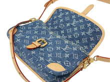 画像をギャラリービューアに読み込む, 新品未使用 LOUIS VUITTON ルイヴィトン バッグ ディアヌ ショルダーバッグ M13070 モノグラムデニム ブルー ゴールド金具 中古 4b009760