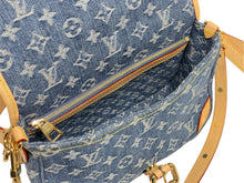 画像をギャラリービューアに読み込む, 新品未使用 LOUIS VUITTON ルイヴィトン バッグ ディアヌ ショルダーバッグ M13070 モノグラムデニム ブルー ゴールド金具 中古 4b009760