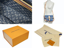 画像をギャラリービューアに読み込む, 新品未使用 LOUIS VUITTON ルイヴィトン バッグ ディアヌ ショルダーバッグ M13070 モノグラムデニム ブルー ゴールド金具 中古 4b009760
