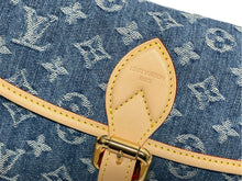 画像をギャラリービューアに読み込む, 新品未使用 LOUIS VUITTON ルイヴィトン バッグ ディアヌ ショルダーバッグ M13070 モノグラムデニム ブルー ゴールド金具 中古 4b009760