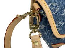 画像をギャラリービューアに読み込む, 新品未使用 LOUIS VUITTON ルイヴィトン バッグ ディアヌ ショルダーバッグ M13070 モノグラムデニム ブルー ゴールド金具 中古 4b009760