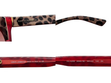 画像をギャラリービューアに読み込む, 極美品 DOLCE&amp;GABBANA ドルチェアンドガッバーナ サングラス アイウェア DG4259 2949/8D サイズ56□20 140 レオパード ピンク 中古 4b009763
