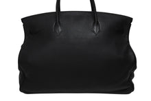 画像をギャラリービューアに読み込む, 極美品 激レア HERMES エルメス BIRKIN バーキン50 ハンドバッグ トゴ ブラック シルバー金具 □J刻印 中古 4b009766