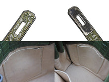 画像をギャラリービューアに読み込む, 極美品 HERMES エルメス KELLY SPORTS ケリースポーツMM ショルダーバッグ ニロティカス アニスグリーン シルバー金具 □D刻印 中古 4b009769