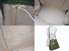 画像をギャラリービューアに読み込む, 極美品 HERMES エルメス KELLY SPORTS ケリースポーツMM ショルダーバッグ ニロティカス アニスグリーン シルバー金具 □D刻印 中古 4b009769