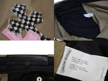 画像をギャラリービューアに読み込む, CHROME HEARTS クロムハーツ CARPENTER DOUBLE KNEE カーペンター ダブルニーパンツ サイズ34 クロスボール シルバー925 ベージュ ピンク 美品 中古 4b009772