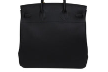 画像をギャラリービューアに読み込む, 新品未使用 HERMES エルメス ソーブラック ハンドバッグ オータクロア40 ブラック K刻印 トゴ ブラック金具 中古 4b009774