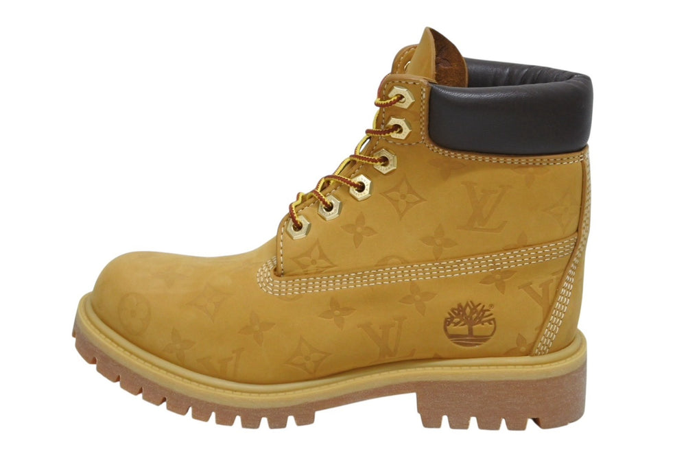 New and unused LOUIS VUITTON × Timberland Monogram 6 inch boots LV-TMB-0003 Size 5 1/2 Used 4b009777