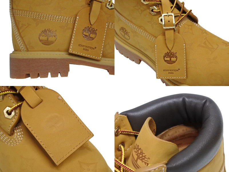 New and unused LOUIS VUITTON × Timberland Monogram 6 inch boots LV-TMB-0003 Size 5 1/2 Used 4b009777