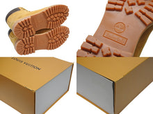 Load image into Gallery viewer, 新品未使用 LOUIS VUITTON ルイヴィトン × Timberland ティンバーランド モノグラム 6インチブーツ LV-TMB-0003 サイズ10 エンボス 中古 4b009779