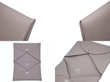 画像をギャラリービューアに読み込む, 極美品 HERMES エルメス カルヴィ カードケース コインケース G刻印 ヴォーエプソン エトゥープ 中古 4b009781