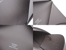 画像をギャラリービューアに読み込む, 極美品 HERMES エルメス カルヴィ カードケース コインケース G刻印 ヴォーエプソン エトゥープ 中古 4b009781