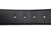 画像をギャラリービューアに読み込む, 極美品 LOEWE ロエベ アナグラムバックル ベルト リバーシブル 182335 スペイン製 ブラック ブラウン レザー ゴールド金具 サイズ90/35 中古 4b009784