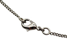 Load image into Gallery viewer, CHANEL シャネル ココマーク ネックレス 重量約5.0g B11V刻印 全長約44cm ラインストーン メタル クリア シルバー 美品 中古 4b009787