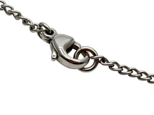 画像をギャラリービューアに読み込む, CHANEL シャネル ココマーク ハート ネックレス 重量約5.0g 04A刻印 全長約42cm ラインストーン メタル クリア シルバー 美品 中古 4b009789