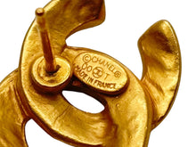 画像をギャラリービューアに読み込む, 極美品 CHANEL シャネル ヴィンテージ ココマーク ピアス 重量約5.0g 00T刻印 マットゴールド メタル GP 両耳用 中古 4b009794