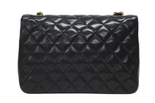画像をギャラリービューアに読み込む, 極美品 CHANEL シャネル Sフラップ Sチェーンショルダーバッグ 1番台 ラムスキン ココマーク ブラック ゴールド金具 中古 4b009800