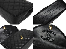 画像をギャラリービューアに読み込む, 極美品 CHANEL シャネル Sフラップ Sチェーンショルダーバッグ 1番台 ラムスキン ココマーク ブラック ゴールド金具 中古 4b009800