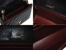 画像をギャラリービューアに読み込む, 極美品 CHANEL シャネル Sフラップ Sチェーンショルダーバッグ 1番台 ラムスキン ココマーク ブラック ゴールド金具 中古 4b009800