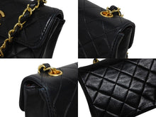 画像をギャラリービューアに読み込む, CHANEL シャネル ミニミニマトラッセ14 チェーンショルダーバッグ 1番台 ラムスキン ココマーク ブラック ゴールド金具 美品 中古 4b009803