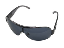 画像をギャラリービューアに読み込む, 極美品 CHANEL シャネル シールド サングラス アイウェア 4136 c.108/87 サイズ125 ココマーク グレー 中古 4b009806