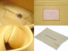 Load image into Gallery viewer, 極美品 LOUIS VUITTON ルイヴィトン ミニプリーティ ハンドバッグ M95050 モノグラムデニム レザー ブルー 中古 4b009810