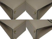 画像をギャラリービューアに読み込む, 新品同様 HERMES エルメス ケリー28 外縫い 2WAY ショルダーバッグ A刻印 ヴォーエプソン トレンチ ゴールド金具 中古 4b009813