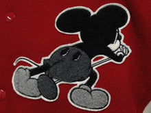 画像をギャラリービューアに読み込む, 新品未使用 Supreme シュプリーム × Number (N)ine ナンバーナイン 25FW ミッキー バーシティジャケット サイズS レッド 中古 4b009815