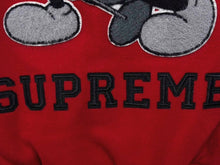画像をギャラリービューアに読み込む, 新品未使用 Supreme シュプリーム × Number (N)ine ナンバーナイン 25FW ミッキー バーシティジャケット サイズS レッド 中古 4b009815