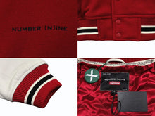 画像をギャラリービューアに読み込む, 新品未使用 Supreme シュプリーム × Number (N)ine ナンバーナイン 25FW ミッキー バーシティジャケット サイズS レッド 中古 4b009815