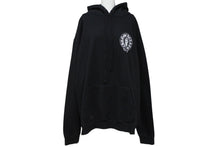 画像をギャラリービューアに読み込む, CHROME HEARTS クロムハーツ パーカー フーディ ダガー ホースシュー 星条旗 サイズ XXL ブラック コットン 美品 中古 4b009816