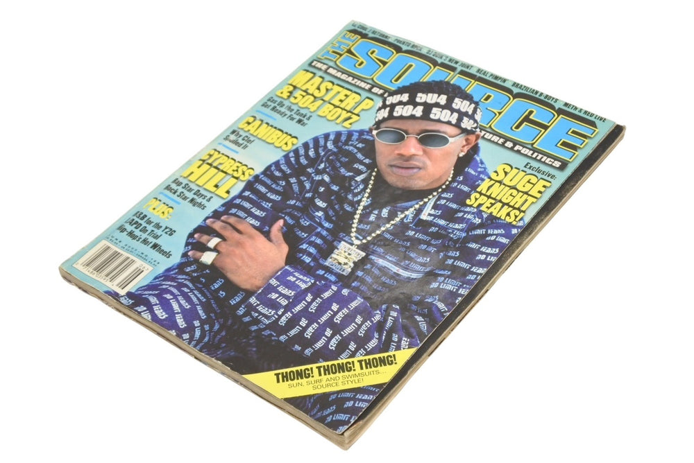 SOURCE ソース マガジン HIPHOP 雑誌 本 2000年 No.129 JUNE MASTER P & 504 BOYZ 美品 中古 4b009820