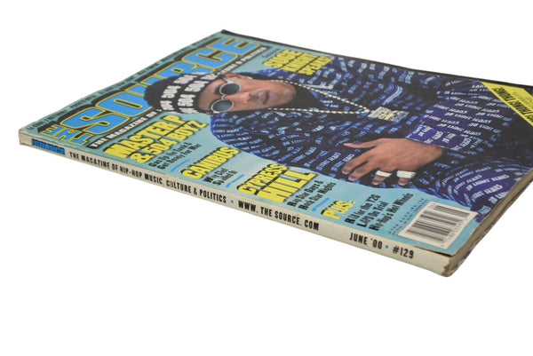 SOURCE Magazine HIPHOP Magazine Book 2000 No.129 JUNE MASTER P & 504 BOYZ Good Condition Used 4b009820