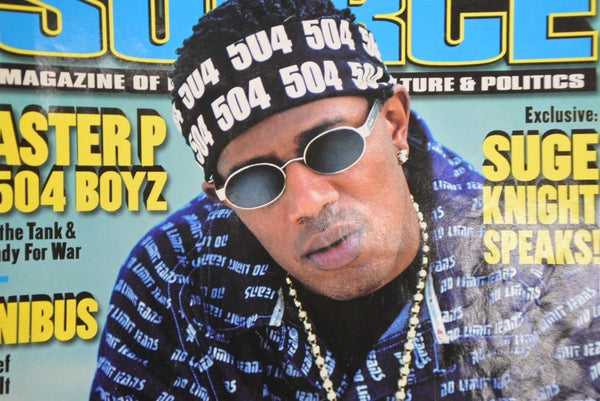 SOURCE Magazine HIPHOP Magazine Book 2000 No.129 JUNE MASTER P & 504 BOYZ Good Condition Used 4b009820