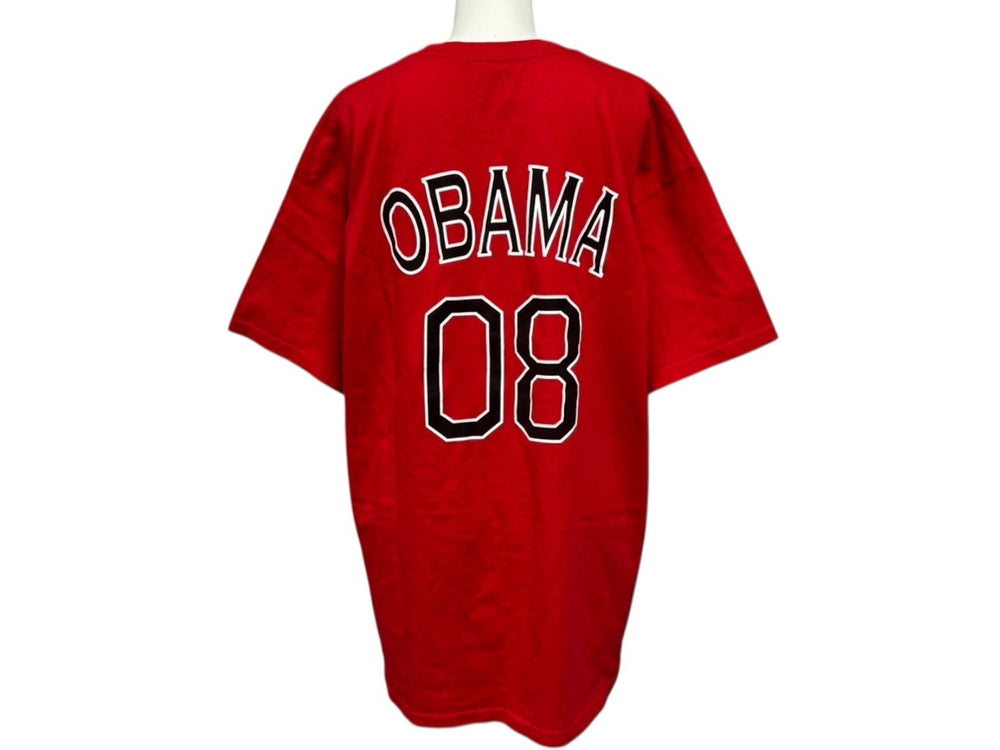 極美品 HOODMAN フッドマン 半袖Tシャツ Chicago 08 Obama スラムダンク 河村勇輝 八村塁 NBA JORDAN ラッパー サイズL 中古 4b009822