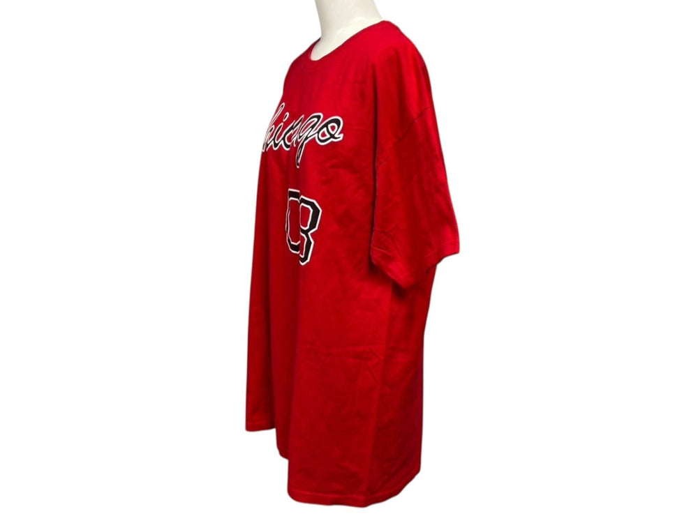 極美品 HOODMAN フッドマン 半袖Tシャツ Chicago 08 Obama スラムダンク 河村勇輝 八村塁 NBA JORDAN ラッパー サイズL 中古 4b009822