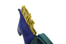 画像をギャラリービューアに読み込む, 極美品 HERMES エルメス ロデオチャームMM バッグチャーム アニョーミロ ブルーエレクトリック マラカイト ライム キーホルダー 中古 4b009828