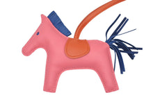 画像をギャラリービューアに読み込む, 極美品 HERMES エルメス ロデオチャームMM バッグチャーム アネモネ ブルーイズミール アニョーミロ 中古 4b009829