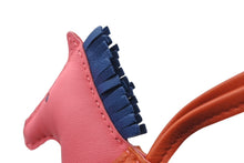 画像をギャラリービューアに読み込む, 極美品 HERMES エルメス ロデオチャームMM バッグチャーム アネモネ ブルーイズミール アニョーミロ 中古 4b009829