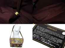 画像をギャラリービューアに読み込む, 極美品 CHANEL シャネル エンブロイダリー メッセンジャーバッグ 20番台 A92790 グラフィティ カーキ ココマーク 中古 4b009831