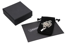画像をギャラリービューアに読み込む, 新品未使用 CHROME HEARTS クロムハーツ WHISTLE PENDANT スモール ホイッスル ペンダント チャーム チェーン重量約13.7g 中古 4b009832