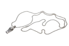 画像をギャラリービューアに読み込む, 新品未使用 CHROME HEARTS クロムハーツ WHISTLE PENDANT スモール ホイッスル ペンダント チャーム チェーン重量約13.7g 中古 4b009832