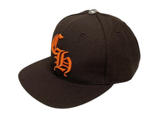 画像をギャラリービューアに読み込む, 新品未使用 CHROME HEARTS クロムハーツ CH刺繍 新作 ベースボール キャップ 帽子 U.S.A製 ブラウン オレンジ シルバー金具 中古 4b009834