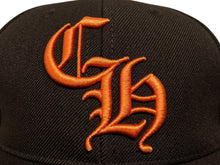 画像をギャラリービューアに読み込む, 新品未使用 CHROME HEARTS クロムハーツ CH刺繍 新作 ベースボール キャップ 帽子 U.S.A製 ブラウン オレンジ シルバー金具 中古 4b009834